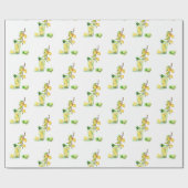 Fresh Lemon Drink Lemons Wrapping Paper Cadeaupapier (Vlak)