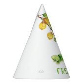 Fresh Lemon Drink Paper Party Pet - Aangepaste tek Feesthoedjes (Links)