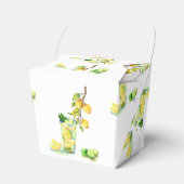 Fresh Lemon Drink Party Favoriete Boxen Bedankdoosjes (Voorkant Zijde)
