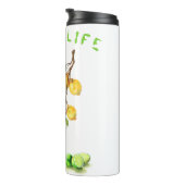 Fresh Lemon Drink Thermal Tumbler - Aangepaste tek Thermosbeker (Geroteerd rechts)