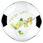 Fresh Lemon Drink Voetbal - aangepaste tekst (Gedraaid)