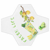 Fresh Lemon Drink Voetbal - aangepaste tekst (Enkel)