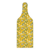 Fresh Lemon Floral Botanical Pattern  Snijplank (Voorkant)