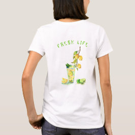 Fresh Lemon Juice Cool Drink Lemonade T-Shirt