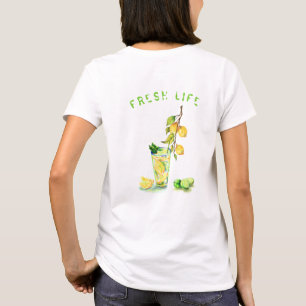 Fresh Lemon Juice Cool Drink Lemonade T-Shirt