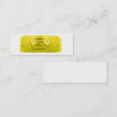 Fresh Lemon Mini Visitekaartje (Voorkant / Achterkant)
