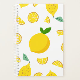 Fresh Lemon Notebook Planner