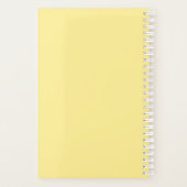 Fresh Lemon Notebook Planner (Achterkant)