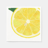 Fresh Lemon Paper Napkin Servet (Voorkant)