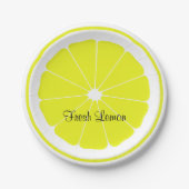 Fresh Lemon Papieren Bordje (Voorkant)