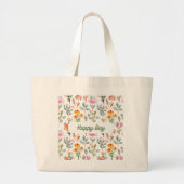 Fresh Lemon Pattern Tote Bag – Citrus Summer Desig (Voorkant)