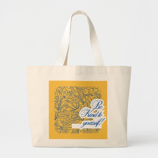 Fresh Lemon Pattern Tote Bag – Citrus Summer Desig (Voorkant)