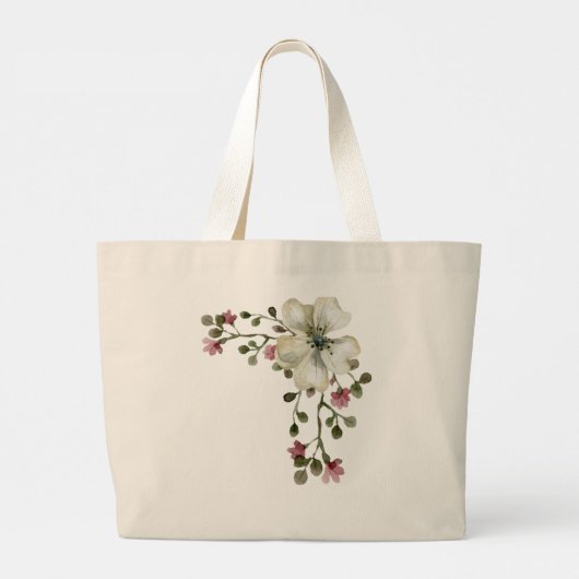 Fresh Lemon Pattern Tote Bag – Citrus Summer Desig (Achterkant)