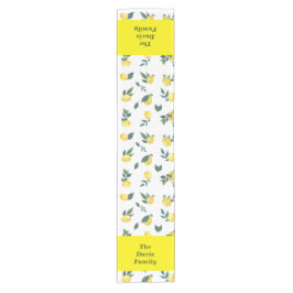 Fresh Lemons Familie Eten Personaliseren Korte Tafelloper