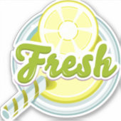 Fresh Lemons Sticker (Voorkant)