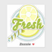 Fresh Lemons Sticker (Vel)