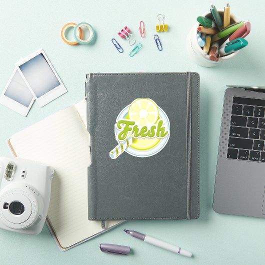 Fresh Lemons Sticker (iPad Cover)