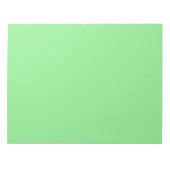 Fresh Light Green Notepad for Everyday Notes Notitieblok (Voorkant)