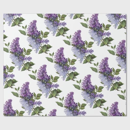 Fresh Lilacs Cadeaupapier (Vlak)