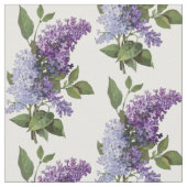 Fresh Lilacs - French Country Home Decor Stof (Close Up)