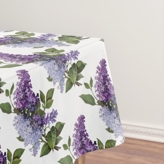 Fresh Lilacs - French Country Home Decor Tafelkleed (Voorbeeld)