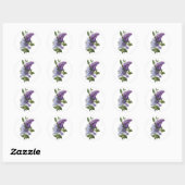 Fresh Lilacs Ronde Sticker (Vel)