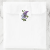 Fresh Lilacs Ronde Sticker (Tas)