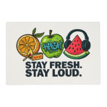 Fresh & Loud Pop‑Art Fruit 