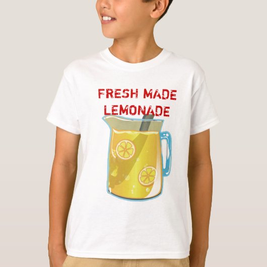 FRESH MADE LEMONADE T-shirt (Voorkant)