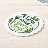 fresh mind  kartonnen onderzetters (Gekanteld)