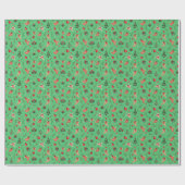 Fresh Mint Green Christmas Wrapping Paper - Festiv Cadeaupapier (Vlak)