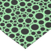 Fresh mint vibes bubbles tafelkleed (Gekanteld)