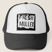 FRESH MULLET Logo Trucker Pet (Voorkant)