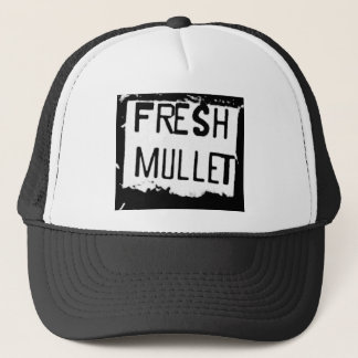 FRESH MULLET Logo Trucker Pet