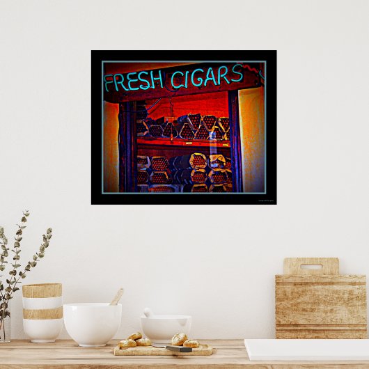 Fresh New Orleans Cigars Poster (Keuken)
