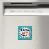 Fresh New Start koelkastmagneet Magneet (Insitu (Vaatwasser))
