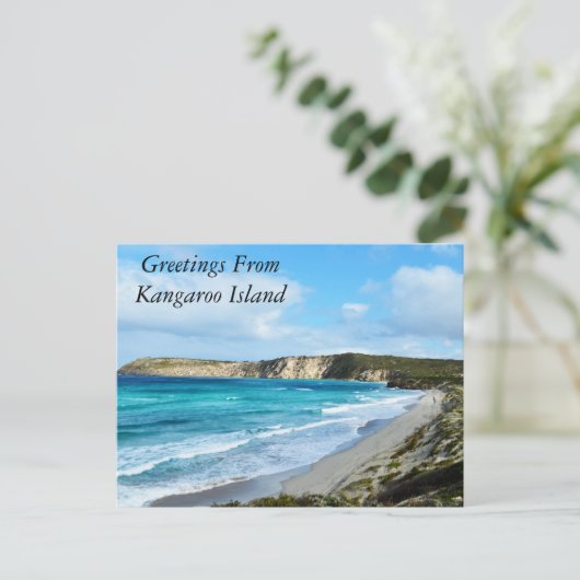Fresh Ocean Breezes, Kangaroo Island, Australië; Briefkaart (Staand voorkant)