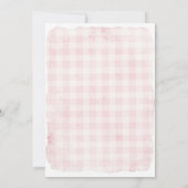 Fresh Off de markt Bakkerij Winkelwagen Vrijgezell Kaart (Achterkant)