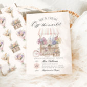 Fresh Off de markt Bloemenkar Vrijgezellenfeest Kaart