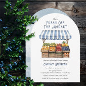 Fresh Off de markt Boerderij Stand Vrijgezellenfee Kaart