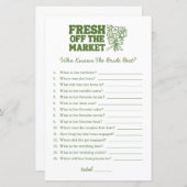 Fresh Off De Markt Groene Vrijgezellenfeest Spelle (Voorkant / Achterkant)