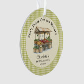 Fresh Off de markt Vrijgezellenfeest Ornament Gift (voorkant)