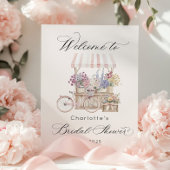 Fresh Off de markt Vrijgezellenfeest Welkom Poster