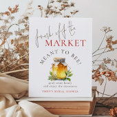Fresh Off Market Bedoeld om Bee Favoriete Vrijgeze Poster