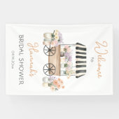 Fresh Off The Market Bloemen Vrijgezellenfeest Wel Spandoek (Horizontaal)