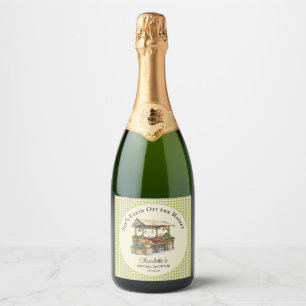 Fresh Off the Market Boerenmarkt Bruidsdouche  Sparkling Wijnetiket