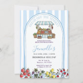 Fresh Off The Market Bridal Shower Invitation Kaart (Voorkant)