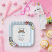 Fresh Off The Market Bridal Shower Papieren Bordje (Feest)