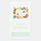 Fresh Off The Market Bridal Shower Servet (Voorkant)