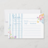 Fresh Off the Market Coquette Bruids Recept Kaart (Voorkant)